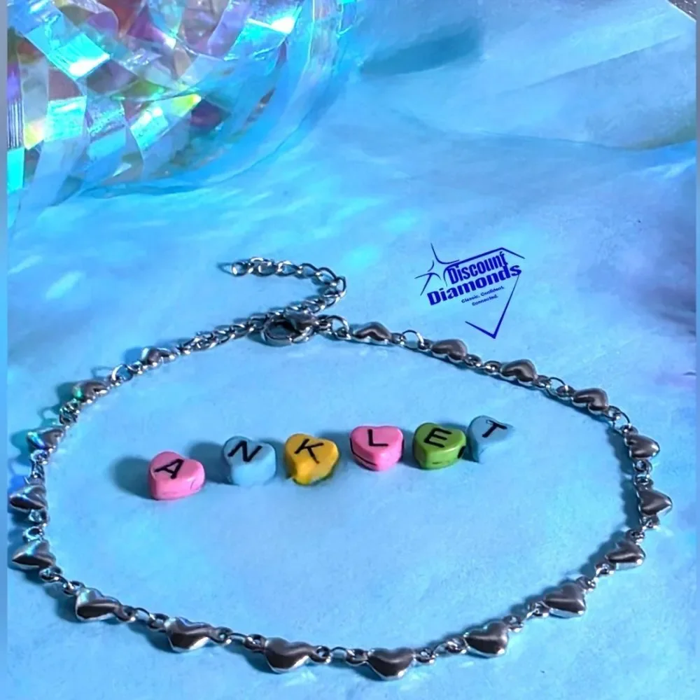 Anklet Silver Titanium 